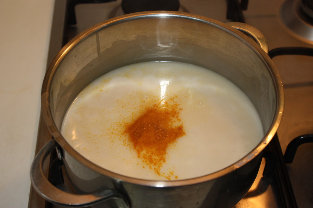 crema pasticcera vegan - aggiungo malto e amido