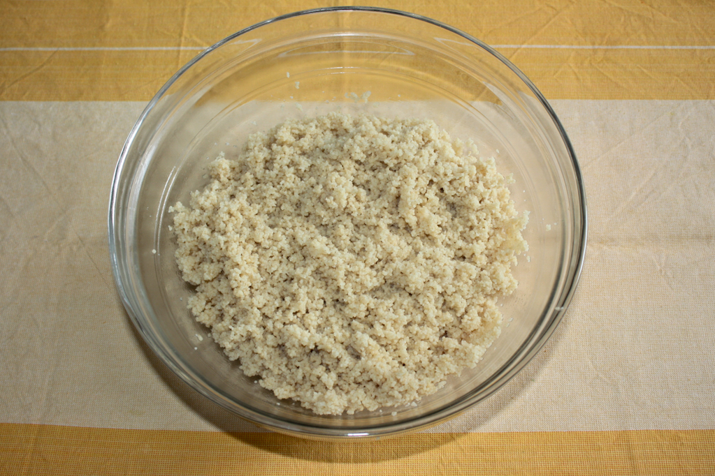 cous cous con fagiolini - come preparare il cous cous