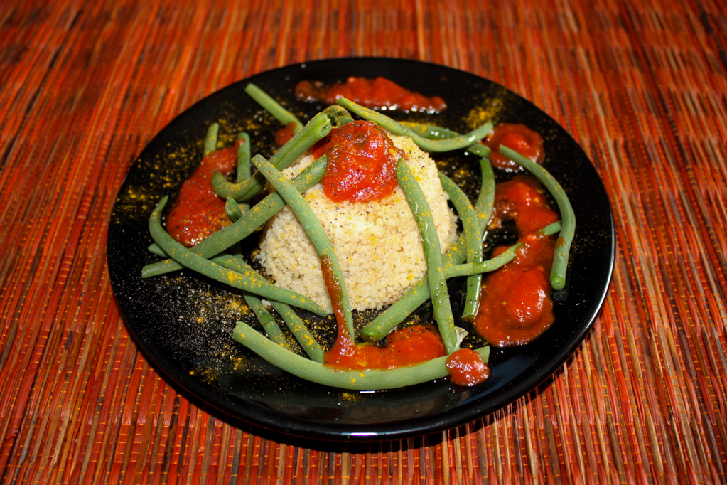 Cous Cous Con Fagiolini – Piatto Pronto