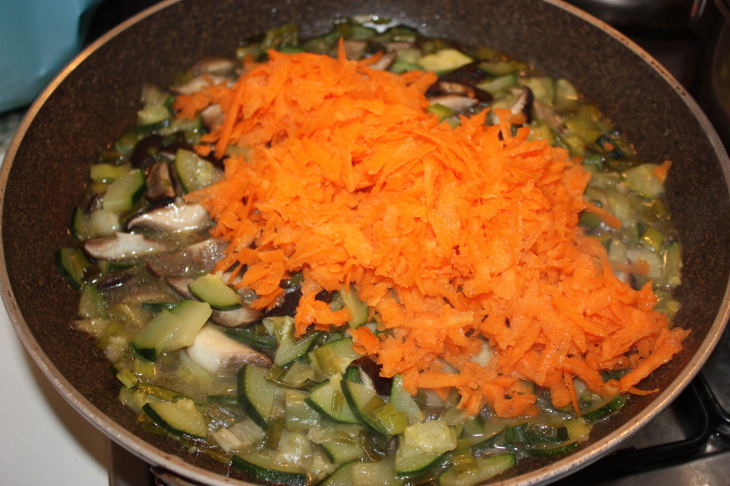 cous cous alle verdure - saltare le carote
