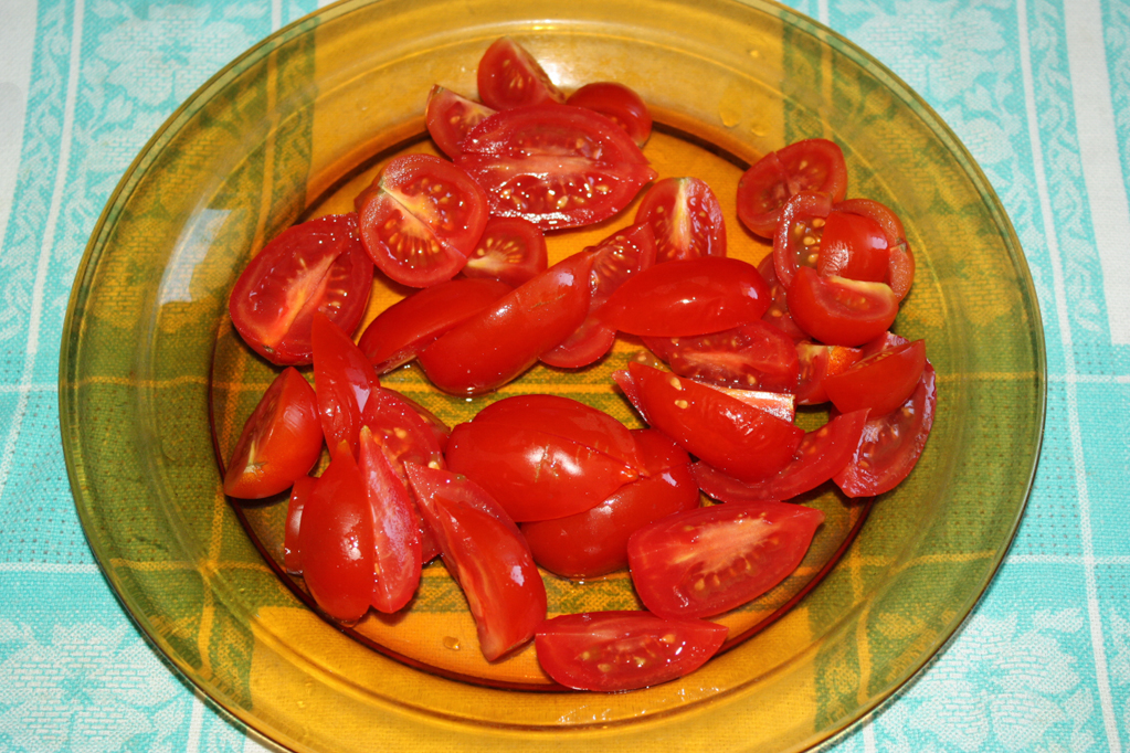 cous cous ai ceci - pomodori a pezzi