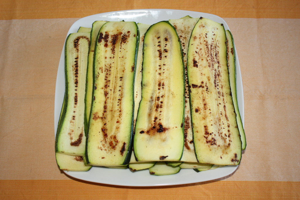 parmigiana di zucchine - zucchine grigliate