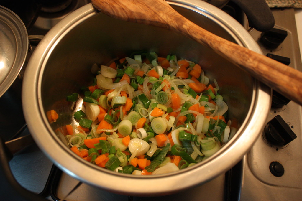 zuppa di farro - saltare gli sponsali