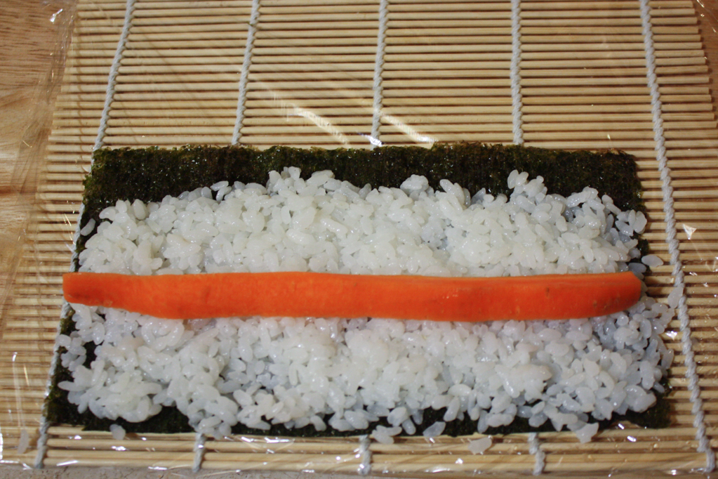 sushi - aggiungiamo le verdure