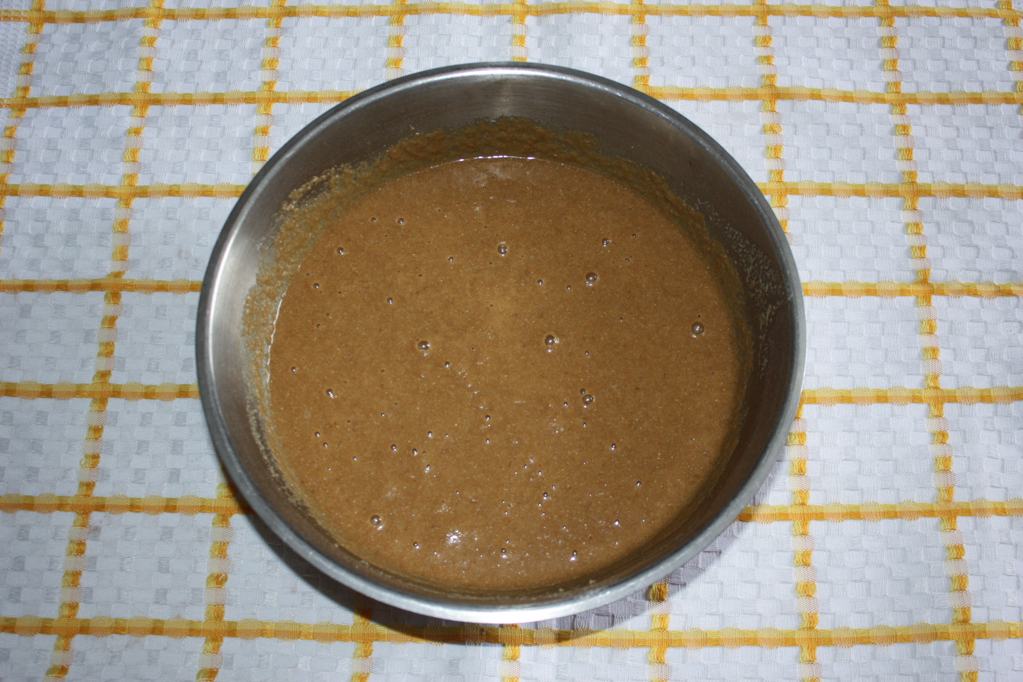 muffin ai mirtilli - unire tutti gli ingredienti