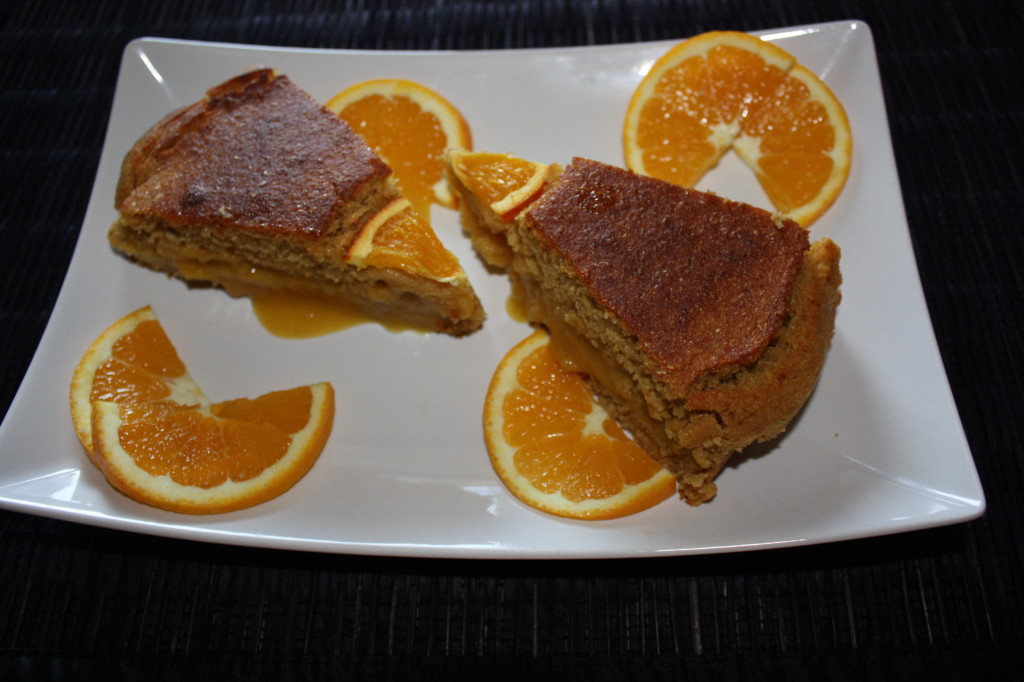 torta all'arancia - piatto pronto