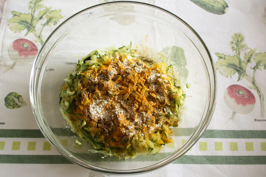 frittelle di zucchine al forno - speziare