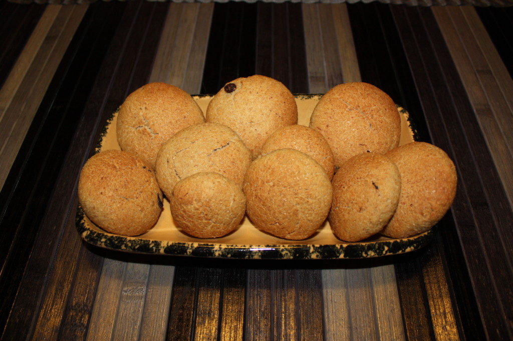 biscotti alla banana e uvette - biscotti pronti