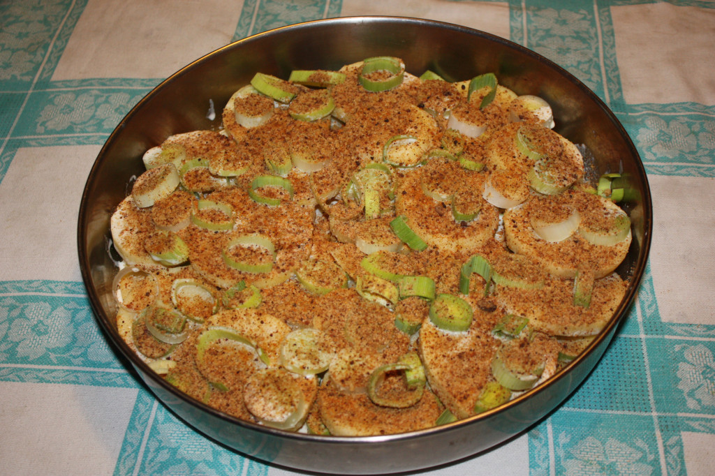 Gratin di patate - aggiungiamo il pangrattato