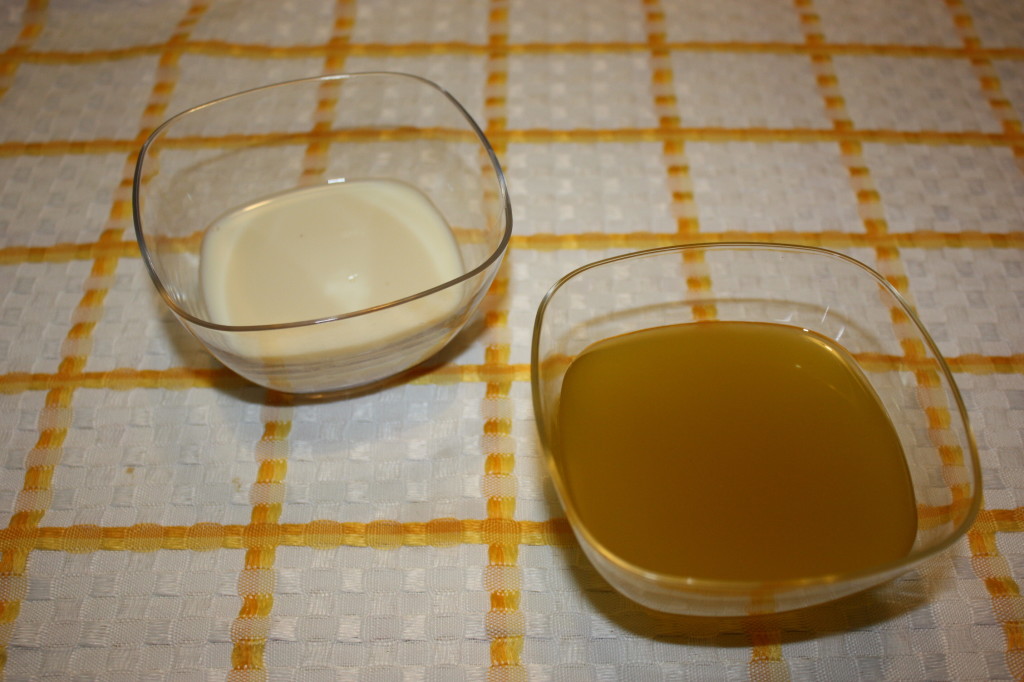 come preparare il "burro" vegetale - latte e olio