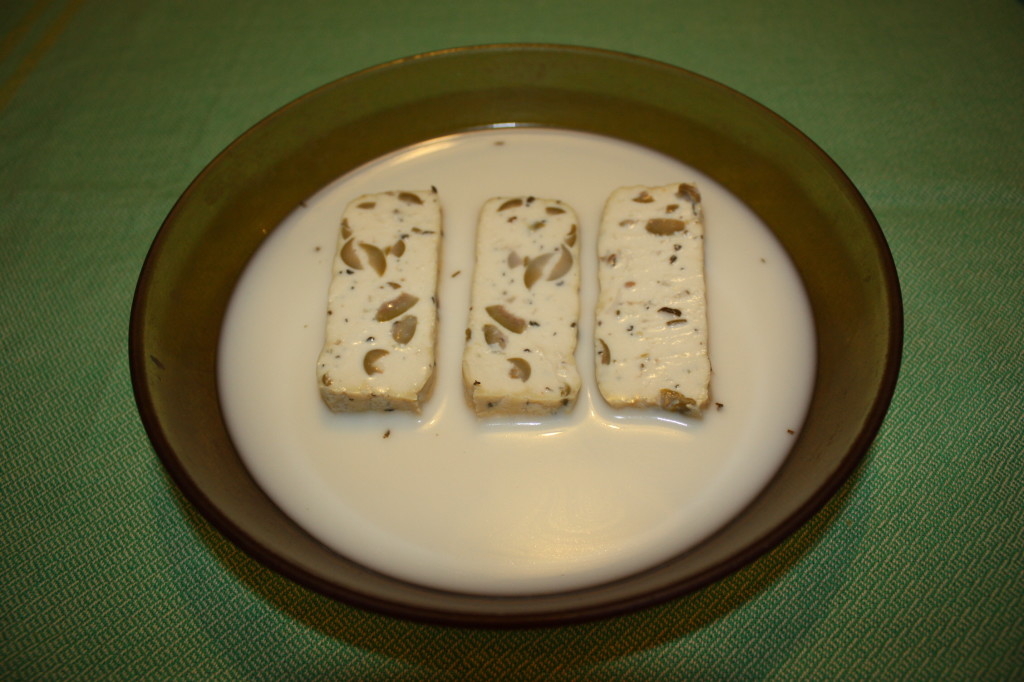 bastoncini di tofu croccanti - bagnare il tofu