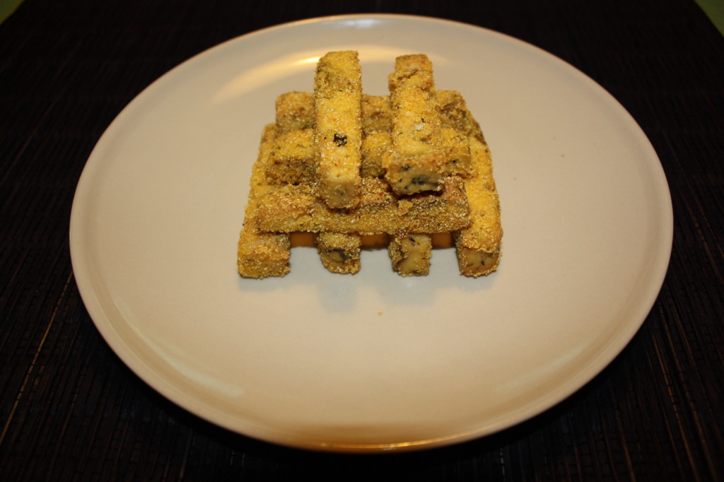 bastoncini di tofu croccanti - piatto pronto