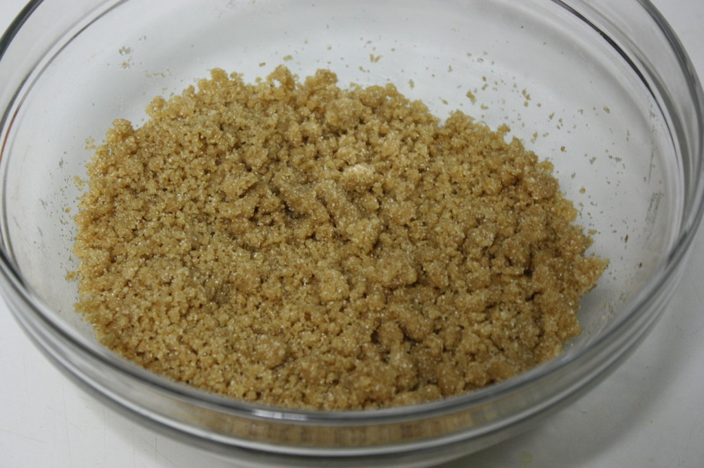 apple crumble vegan - composto bricioloso