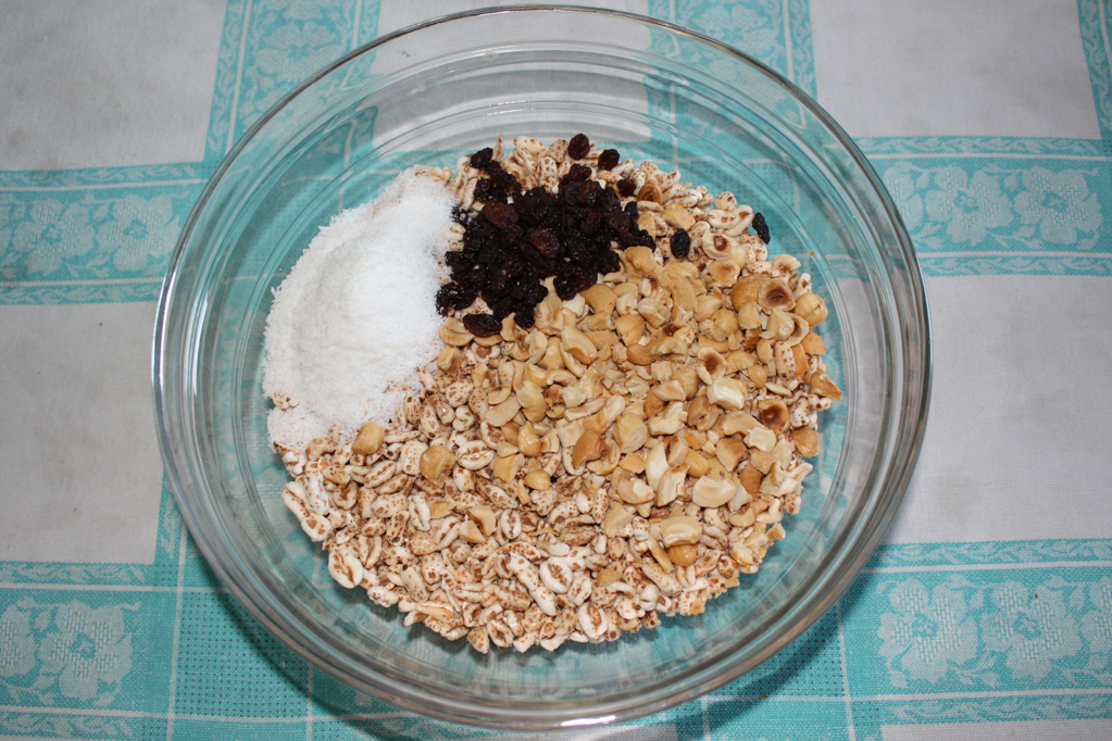 barrette croccanti - ingredienti secchi