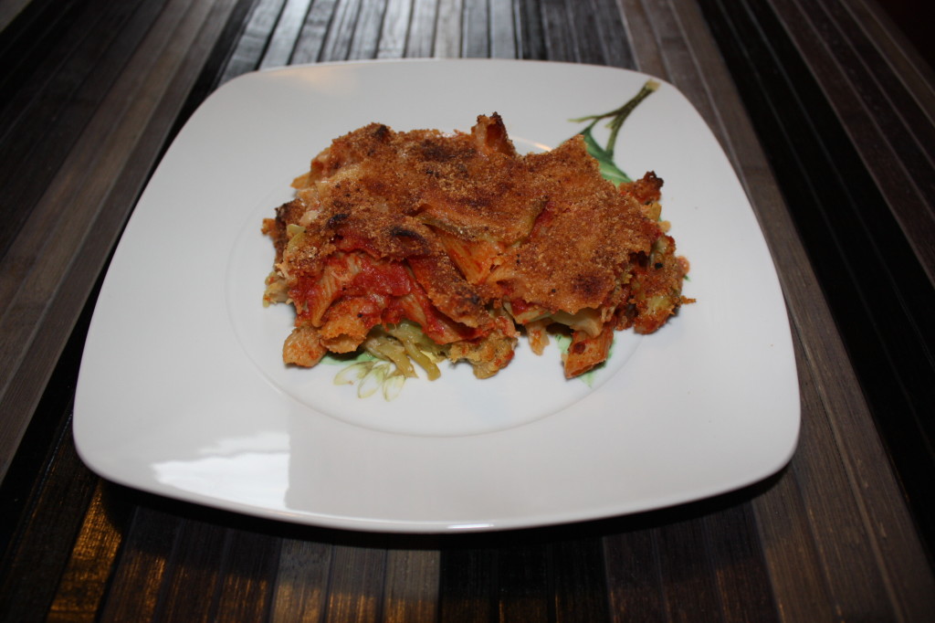 pasta al forno con cavolfiori - piatto pronto