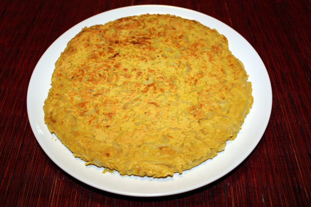 frittata vegan di cipolle - frittata pronta