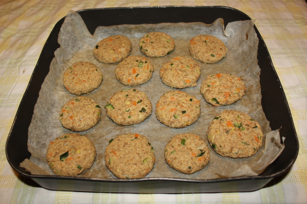 burger vegan di lenticchie - infornare