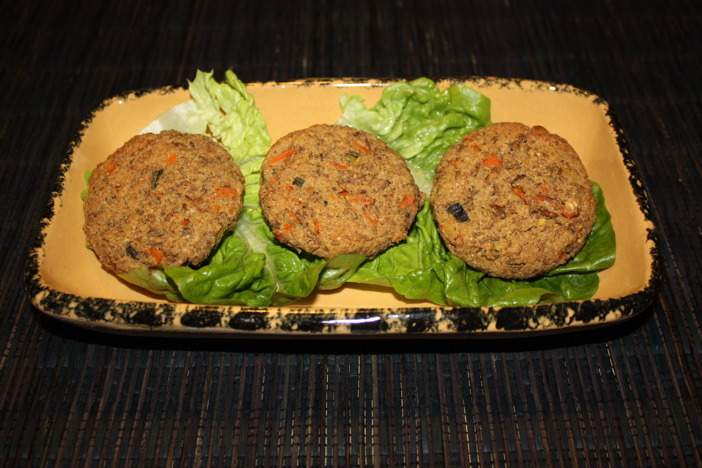 Burger Vegan Di Lenticchie – Piatto Pronto