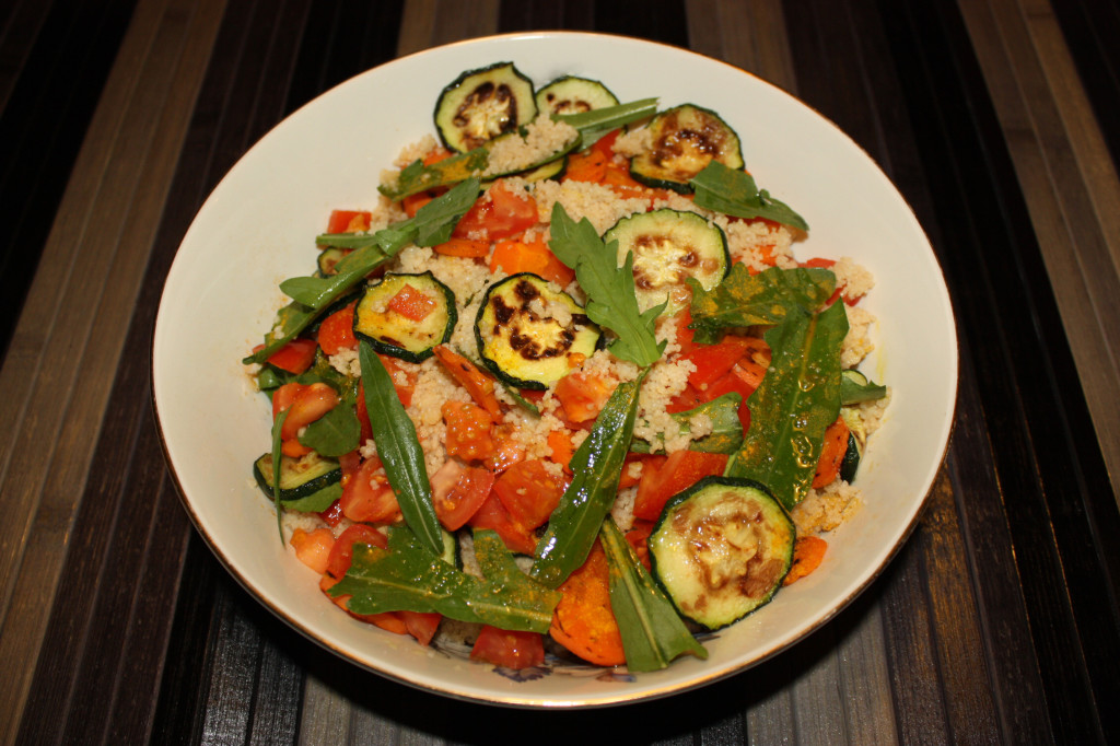 cous cous con verdure grigliate - piatto pronto