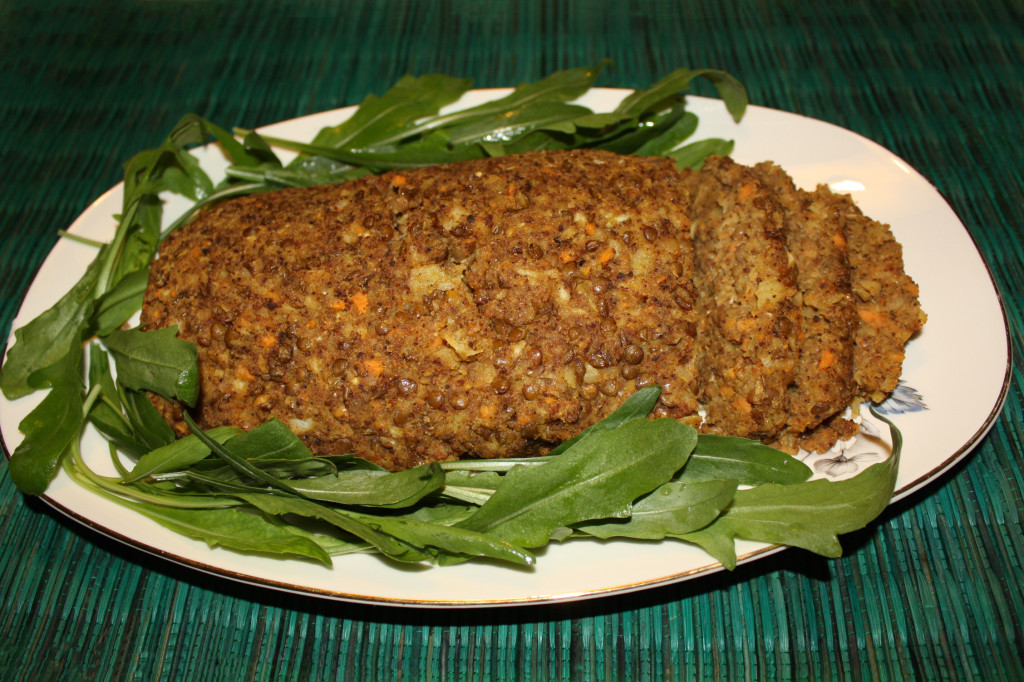 polpettone di lenticchie - piatto pronto