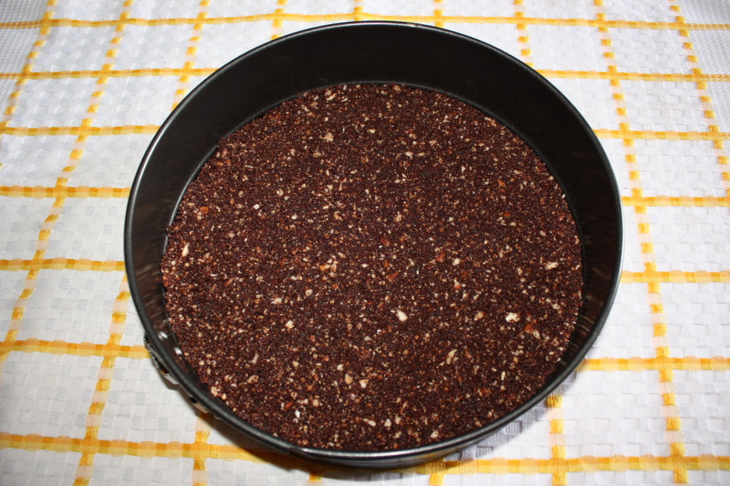 cheescake vegan al cioccolato - base cheescake