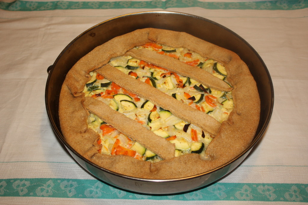 crostata di verdure - crostata pronta
