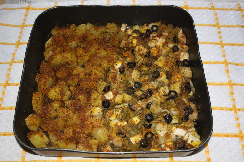 patate e sponsali al forno - infornare