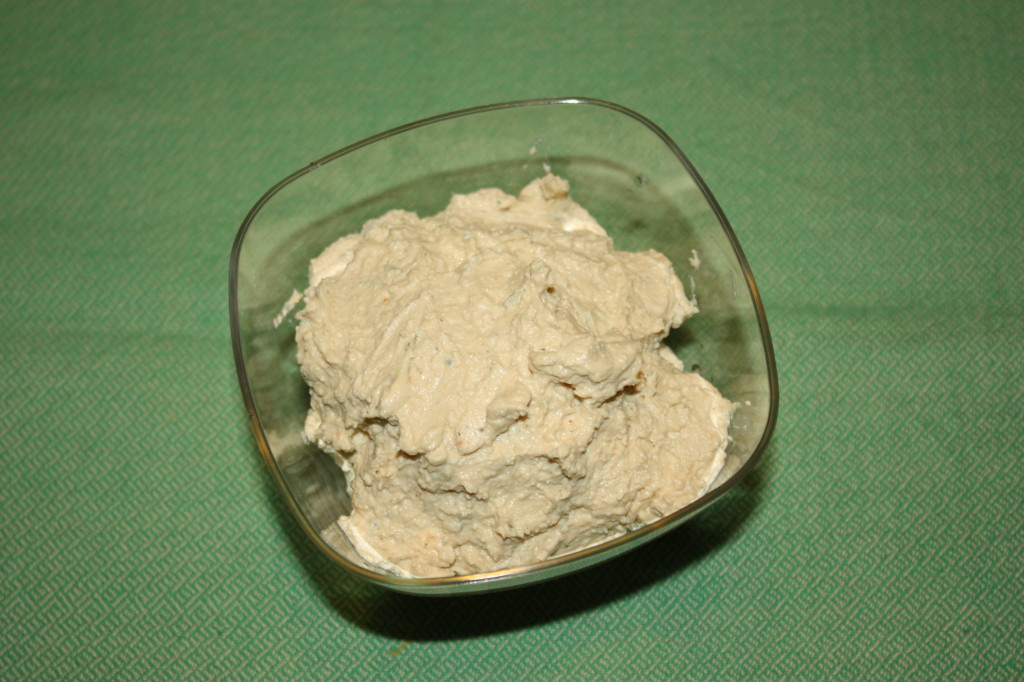 crocchette di miglio - frullare il tofu