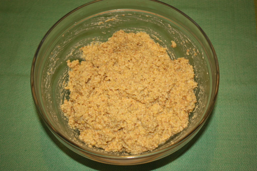 crocchette di miglio - unire tutti gli ingredienti