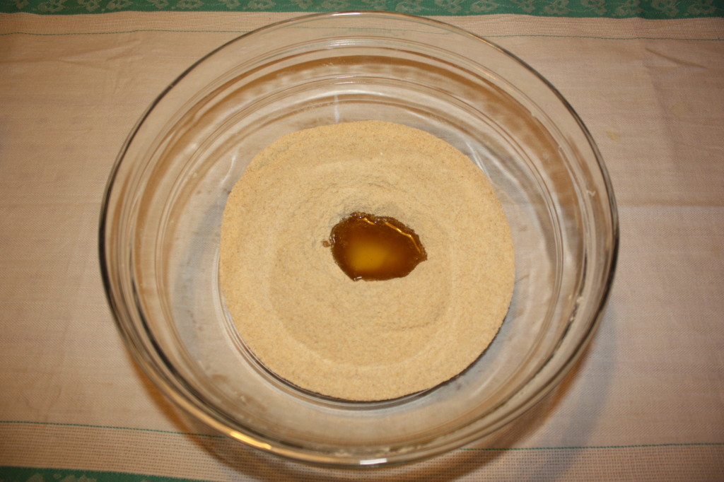 piadine integrali - preparare l'impasto