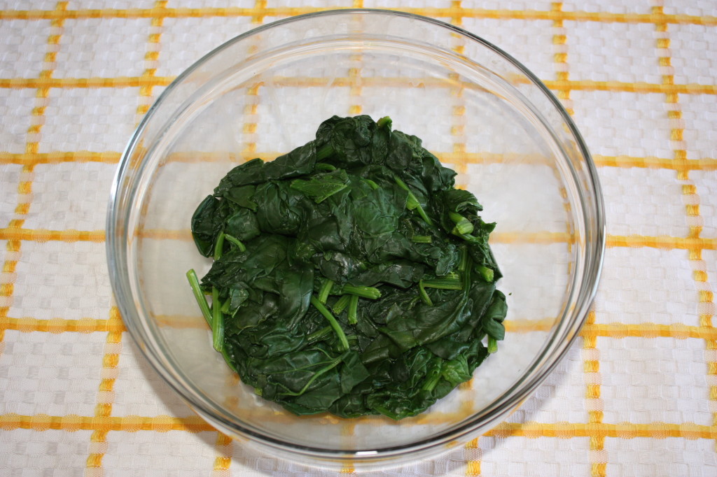 linguine al pesto di spinaci - spinaci pronti