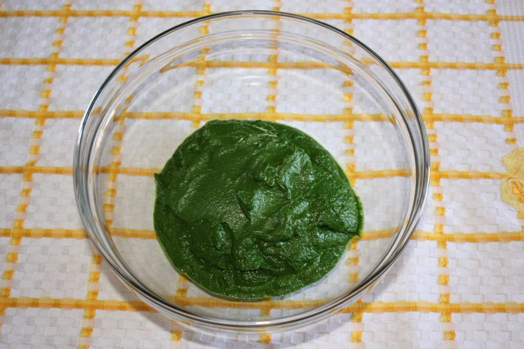 linguine al pesto di spinaci - pesto pronto
