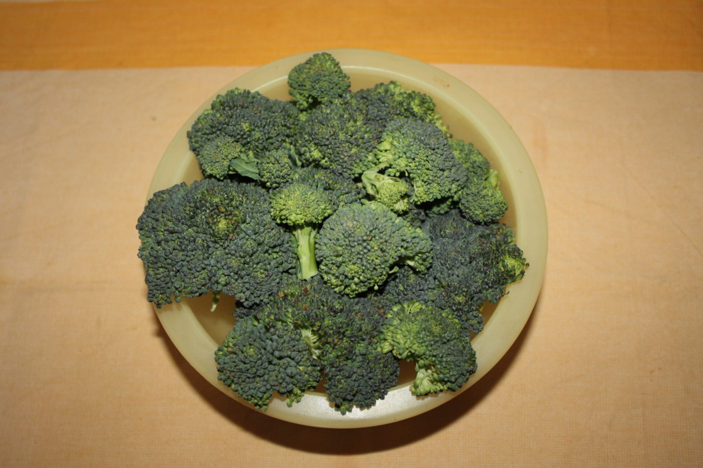 palline ai broccoli - lavare i broccoli