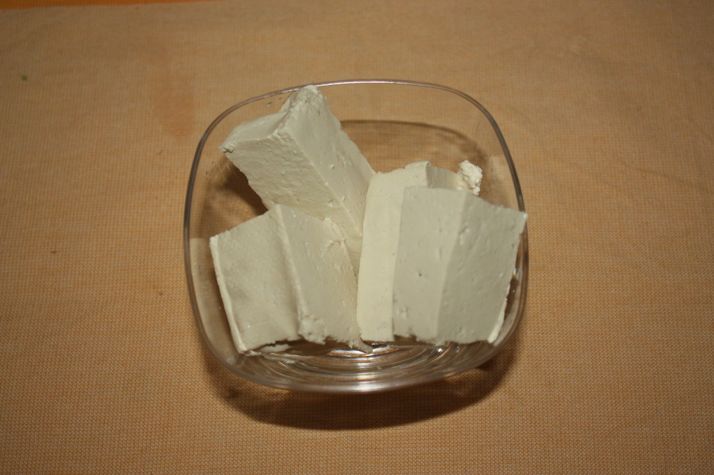 palline ai broccoli - tofu a pezzi