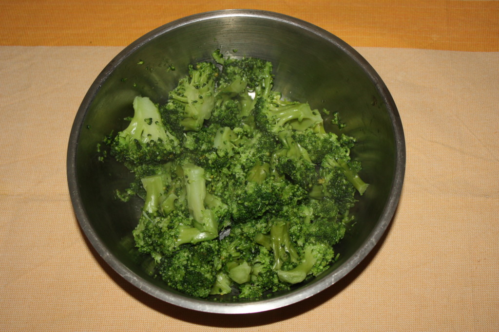 palline ai broccoli - broccoli pronti