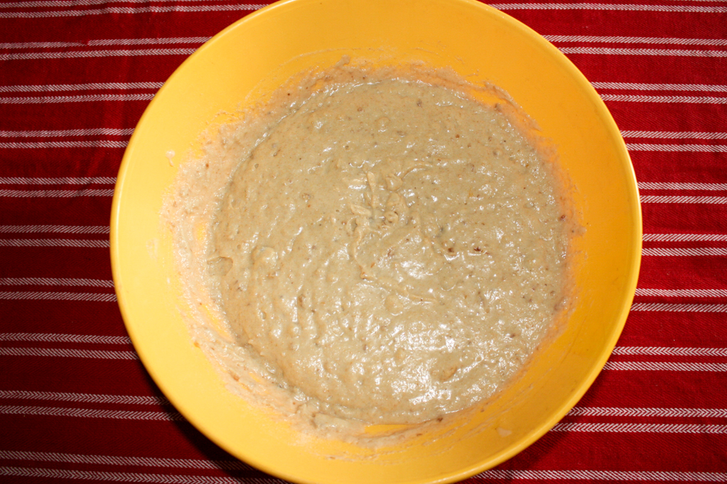 plumcake fruttati - impasto finale