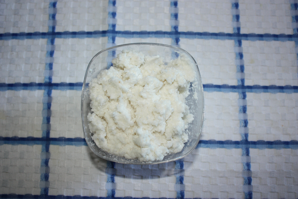 tortino al cocco raw - polpa di cocco