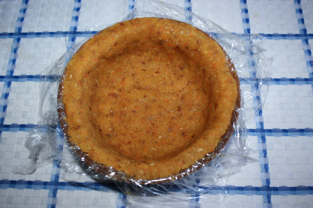 tortino al cocco raw - crosta tortino