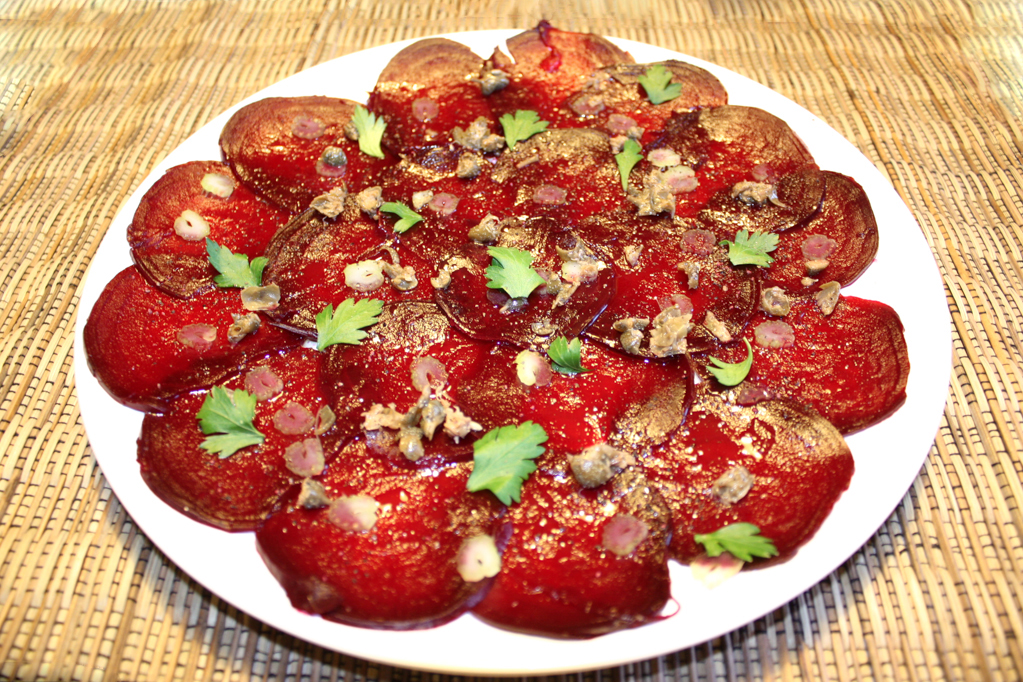 Carpaccio Di Rapa Rossa – Piatto Pronto
