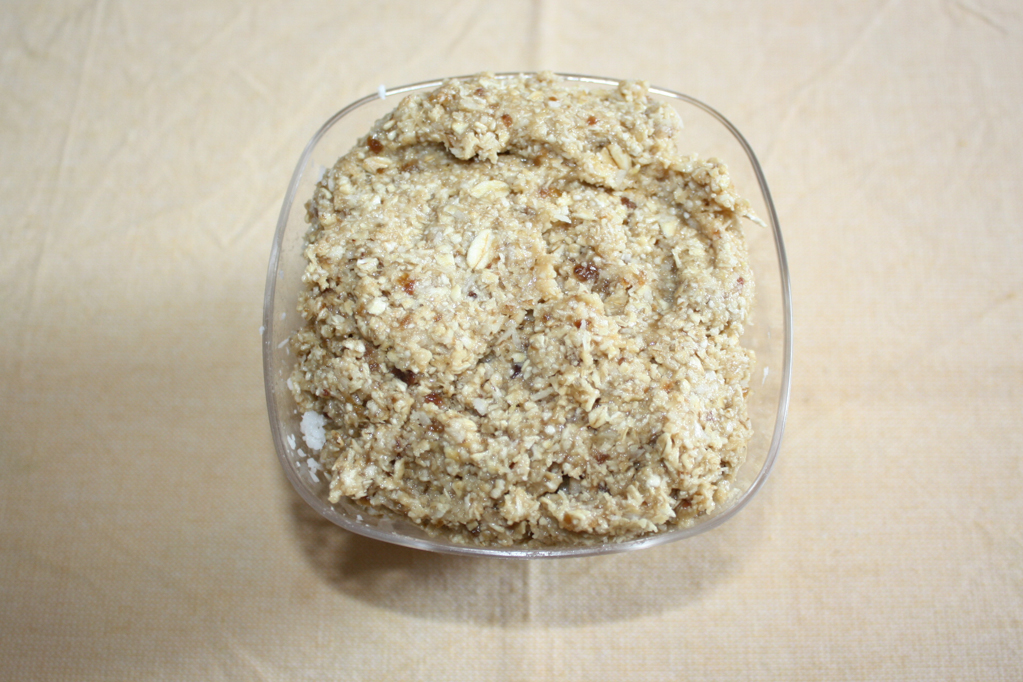 barchette di avena con crema di banana al cioccolato - ingredienti frullati