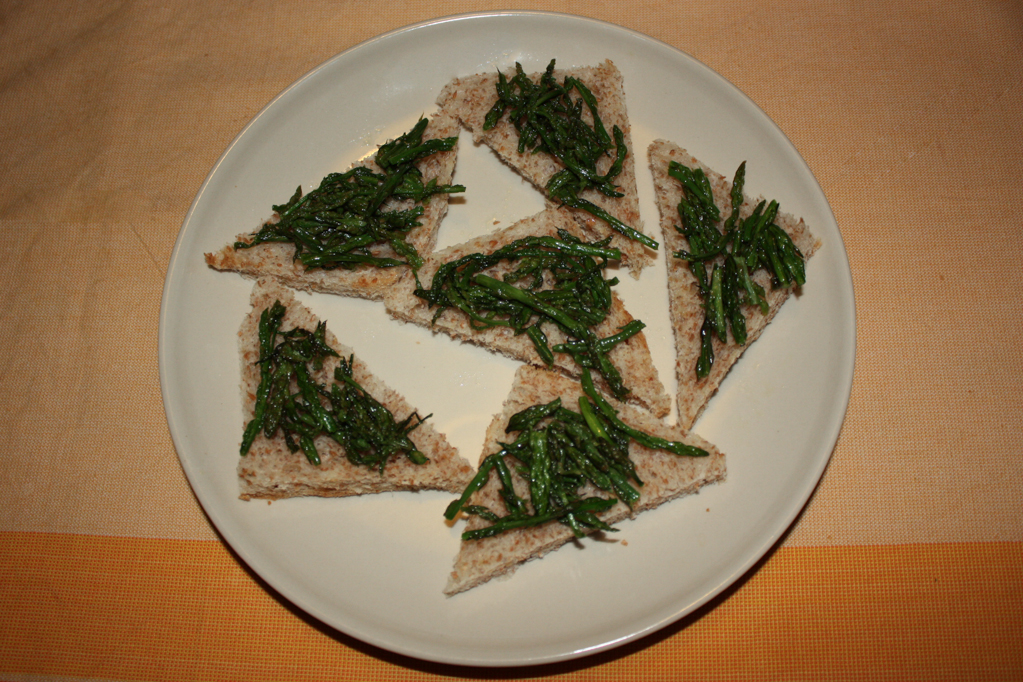 crostini di asparagi - base di asparagi