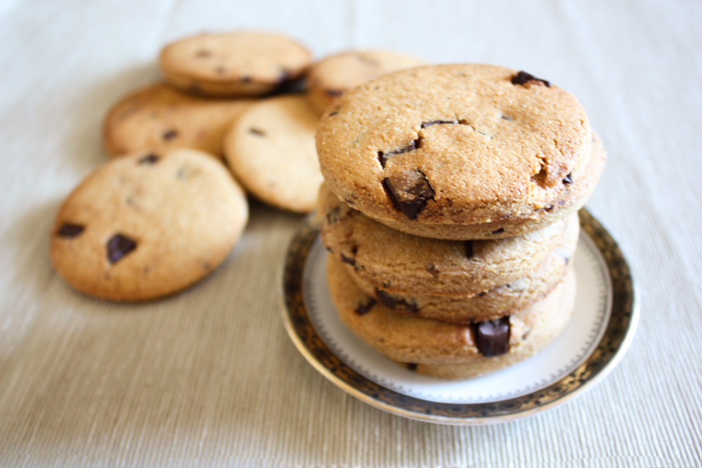 Biscotti Al Burro D’arachidi E Cioccolato – Piatto Pronto