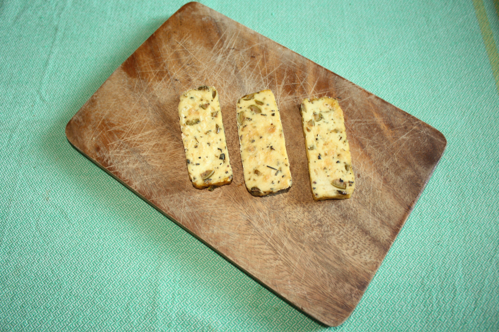 tofu grigliato con peperoni croccanti - tofu grigliato