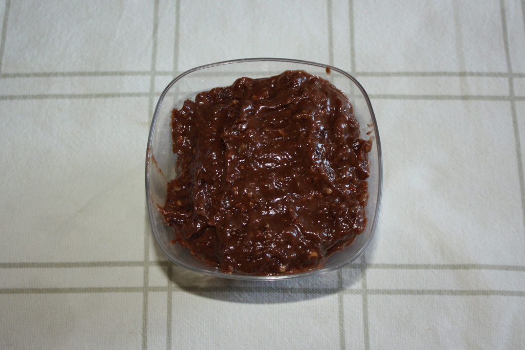 tartufini raw - ingredienti frullati