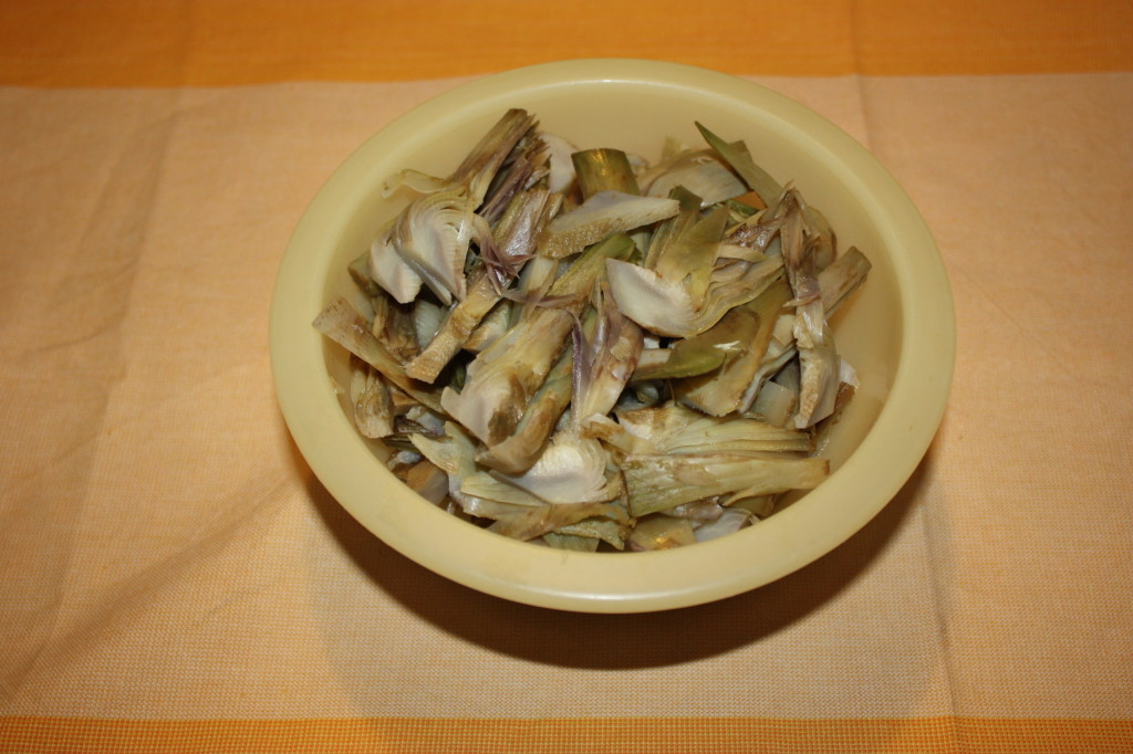 cous cous - carciofi a pezzi