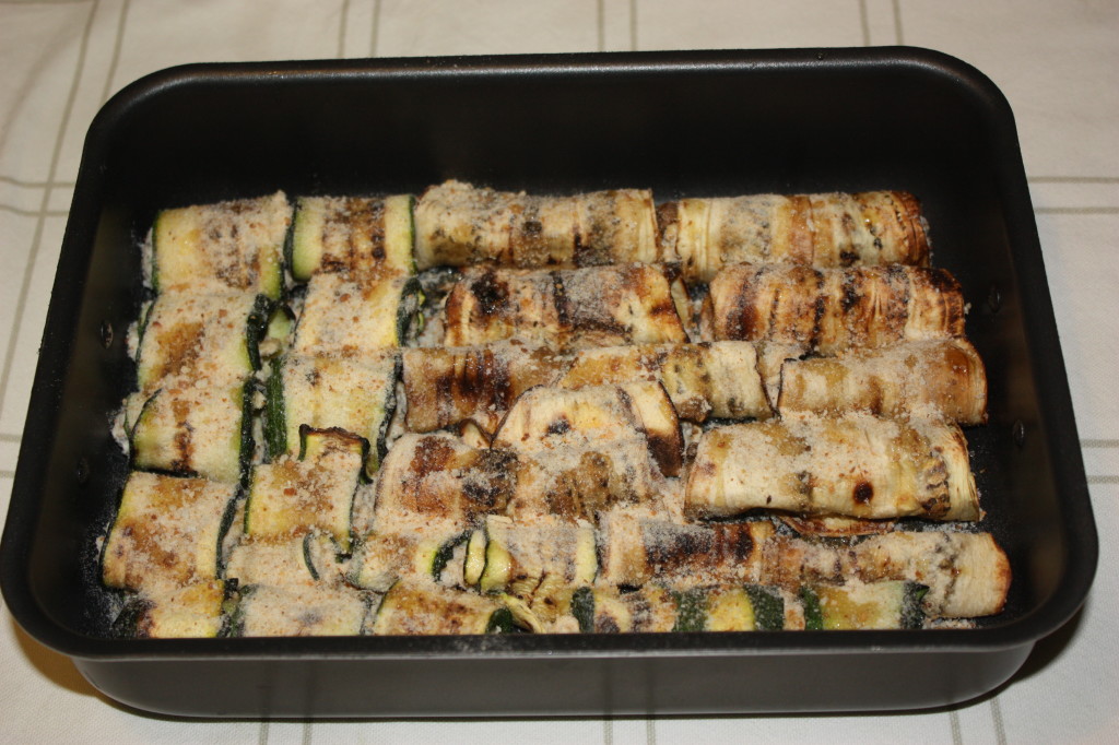 Involtini di verdura con ripieno agrodolce - inforno gli involtini