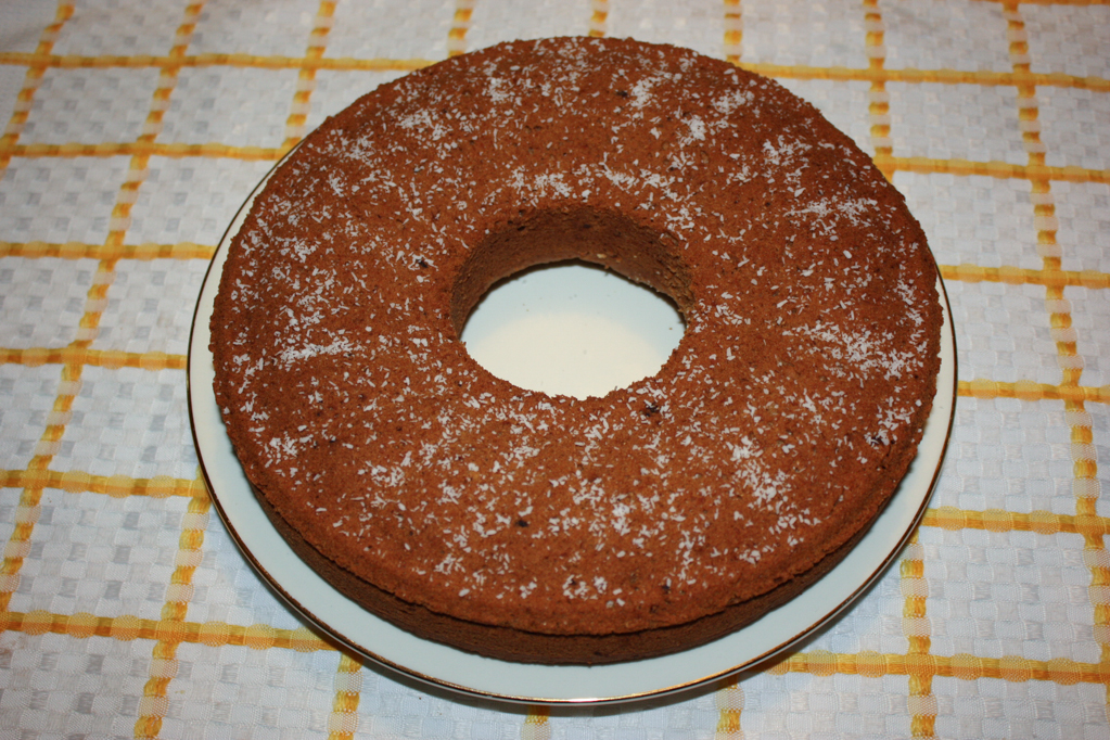 ciambellone al cocco - ciambellone cotto