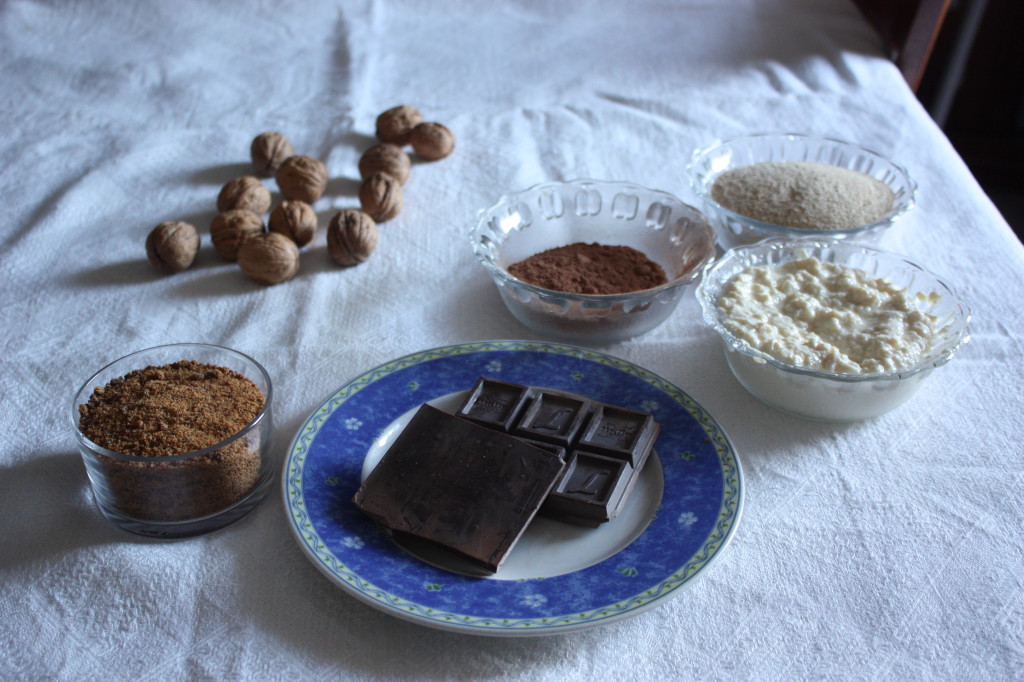 brownies morbidi vegani - preparo gli ingredienti