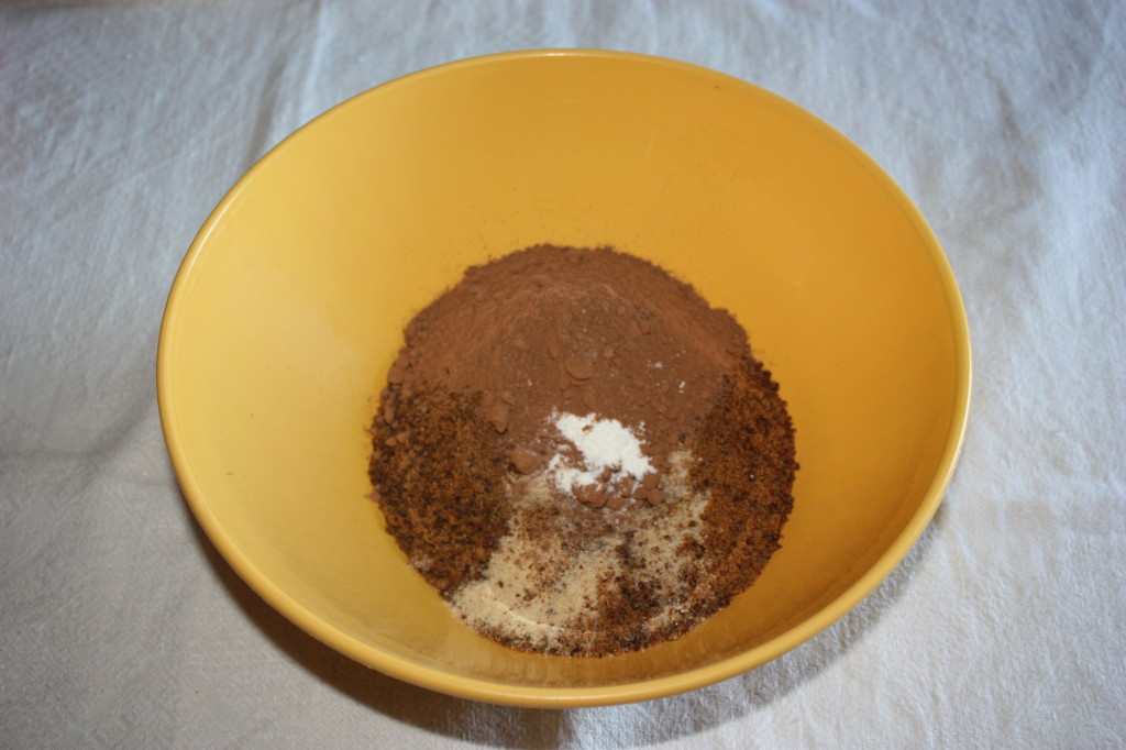 brownies morbidi vegani - separo gli ingredienti