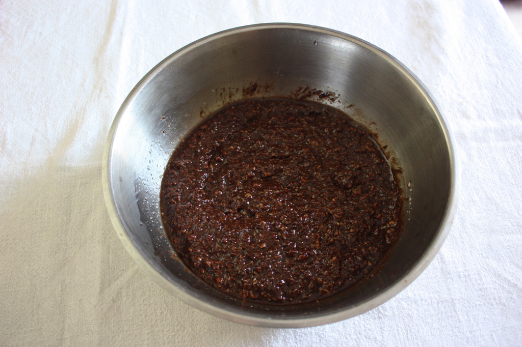 brownies morbidi vegani - unisco gli ingredienti